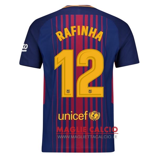 nuova maglietta barcellona 2017-2018 rafinha 12 prima